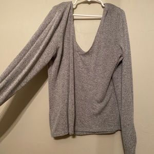 Gray long sleeve